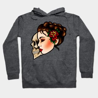 Traditional Lady Head Hoodie